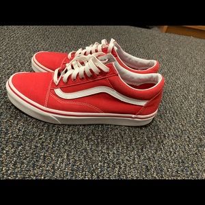 red old skool vans